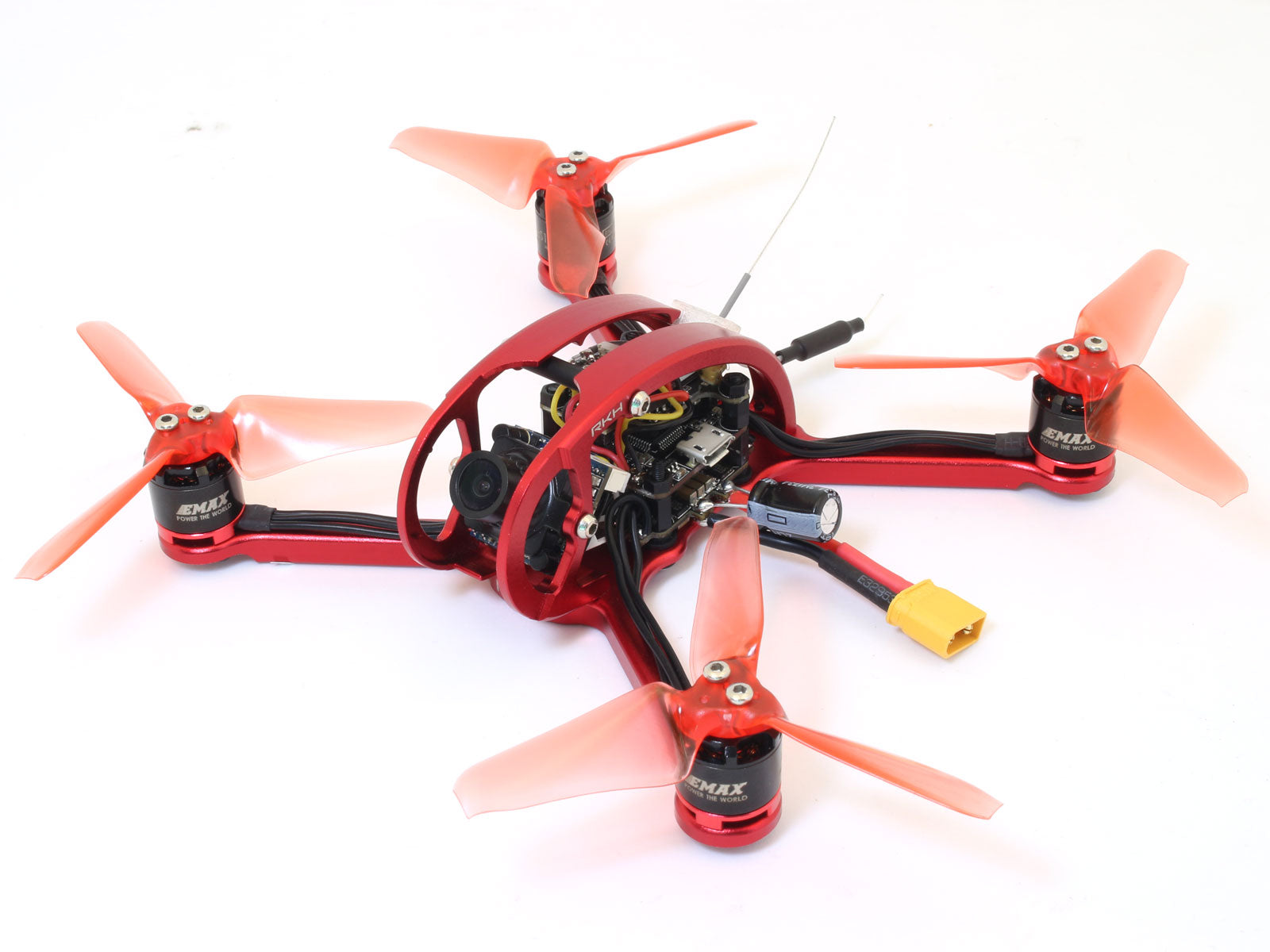 Rakonheli CNC Aluminum 3inch Main Frame Set - EMAX Babyhawk R