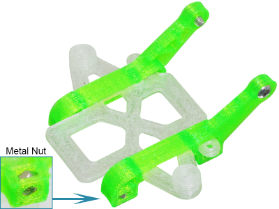 Rakonheli RunCam Micro Swift Camera Mount (for 20x20mm FC) - Blade Torrent 110 FPV
