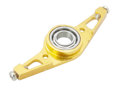 CNC Lower Main Shaft Bearing Block Set V2 (Gold) - Blade mCP X/V2