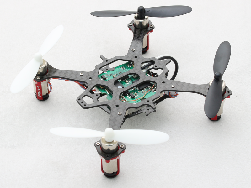 Rakonheli CNC 90mm Quadcopter Kit (8.5mm Motor) - RKH 90RQX