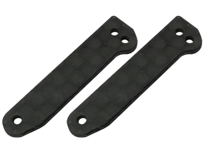 CNC CF Front Landing Gear Support Set (Spare Parts for 130X452 and 130X454) - Blade 130X