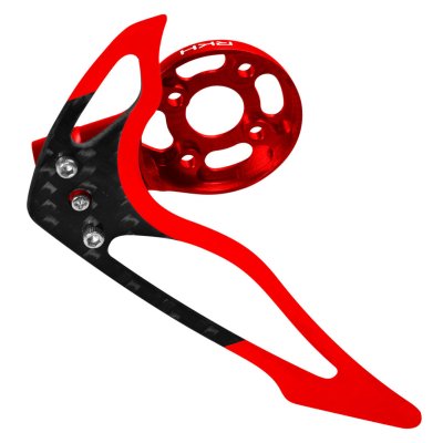 Blade 150 S - Rakonheli CNC Aluminum Tail Motor Mount w/CF Vertical Fin Set