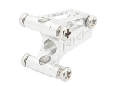 CNC 2mm Tail Boom Mount (Silver) - Blade mCP X