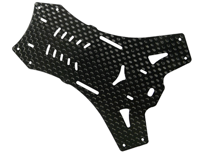 CNC CF Upper Frame - Blade 200 QX/RKH 250RQX